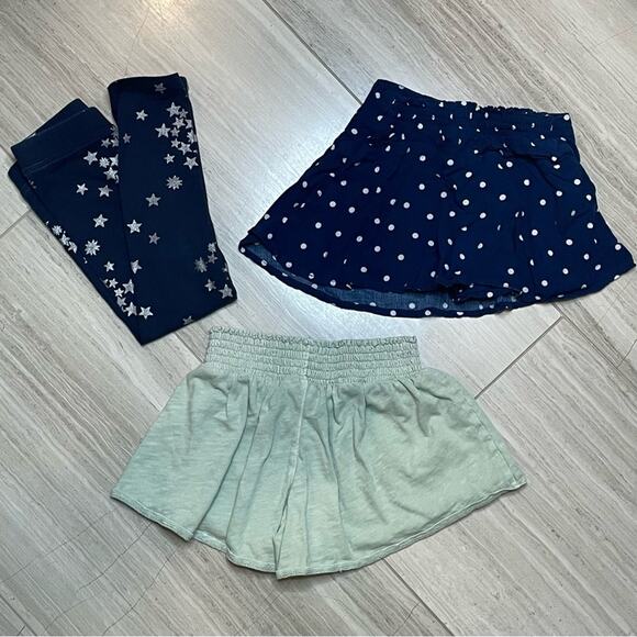 J.Crew Crewcuts Lot of 3 Bottoms Shorts Skort Skirt Leggings Summer Vacation 3T - Picture 6 of 11